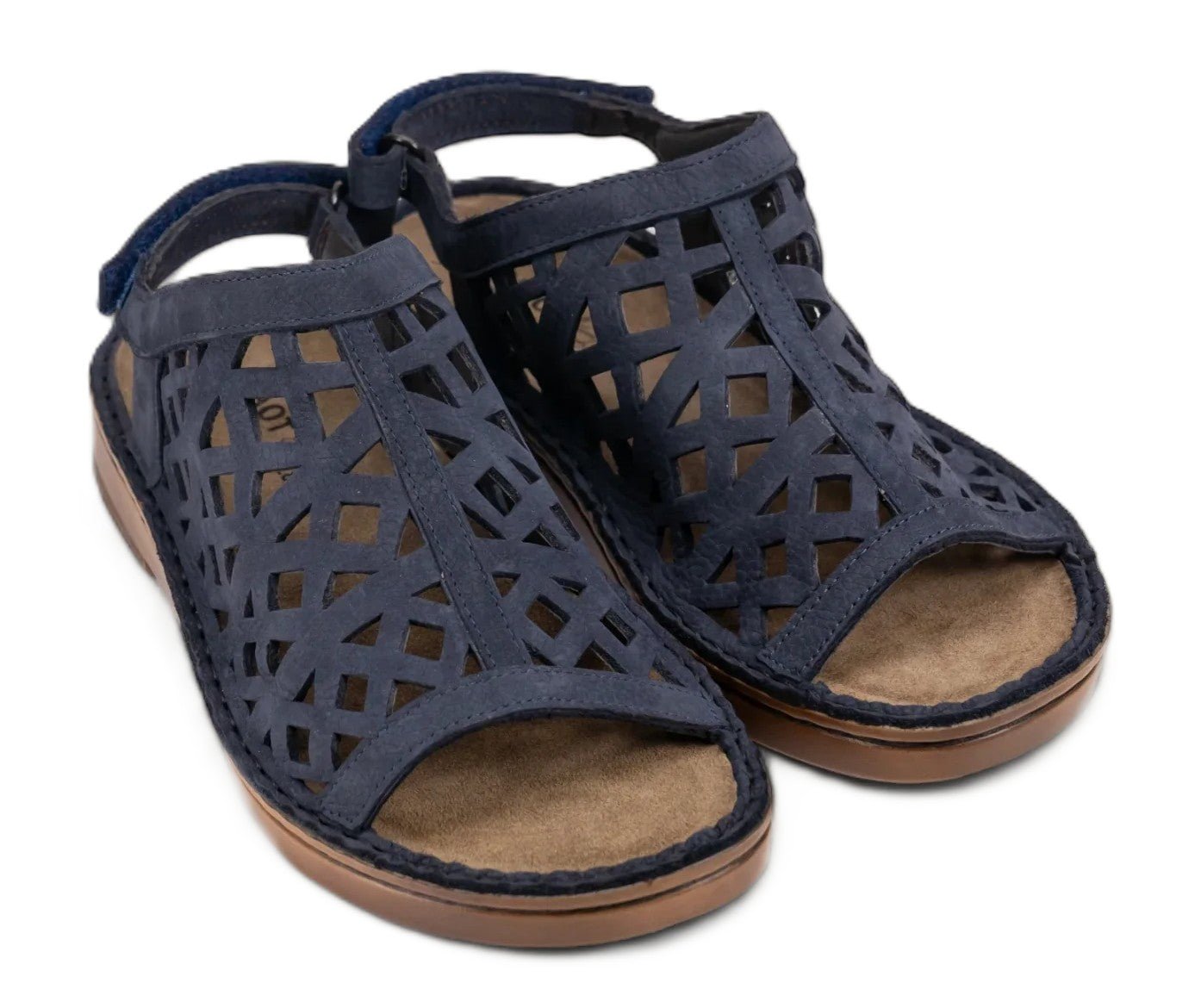 Naot Amadora Sandal - Navy Velvet Nubuck | Removeable Footbed - Grady’s Feet Essentials - Naot