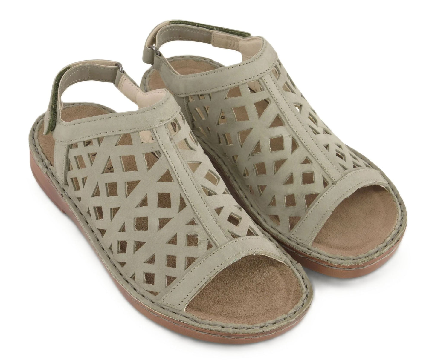 Naot Amadora Sandal - Sage Nubuck Leather | Removable Footbed - Grady’s Feet Essentials - Naot