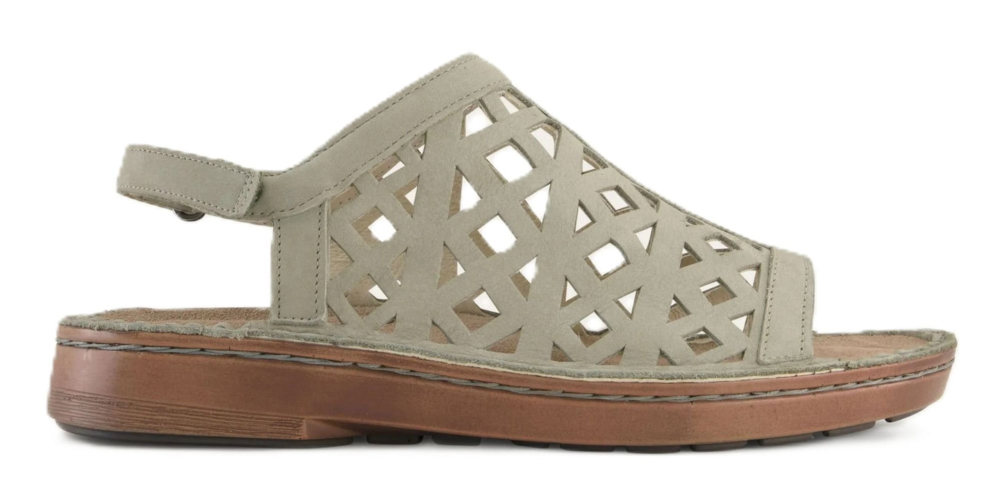 Naot Amadora Sandal - Sage Nubuck Leather | Removable Footbed - Grady’s Feet Essentials - Naot
