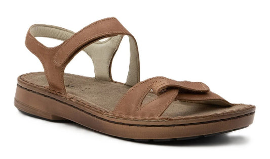 Naot Evora Sandal - Latte Brown | Removeable Footbed - Grady’s Feet Essentials - Naot