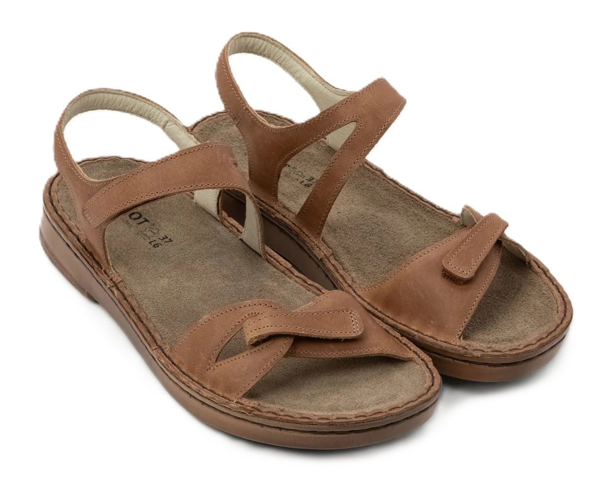 Naot Evora Sandal - Latte Brown | Removeable Footbed - Grady’s Feet Essentials - Naot