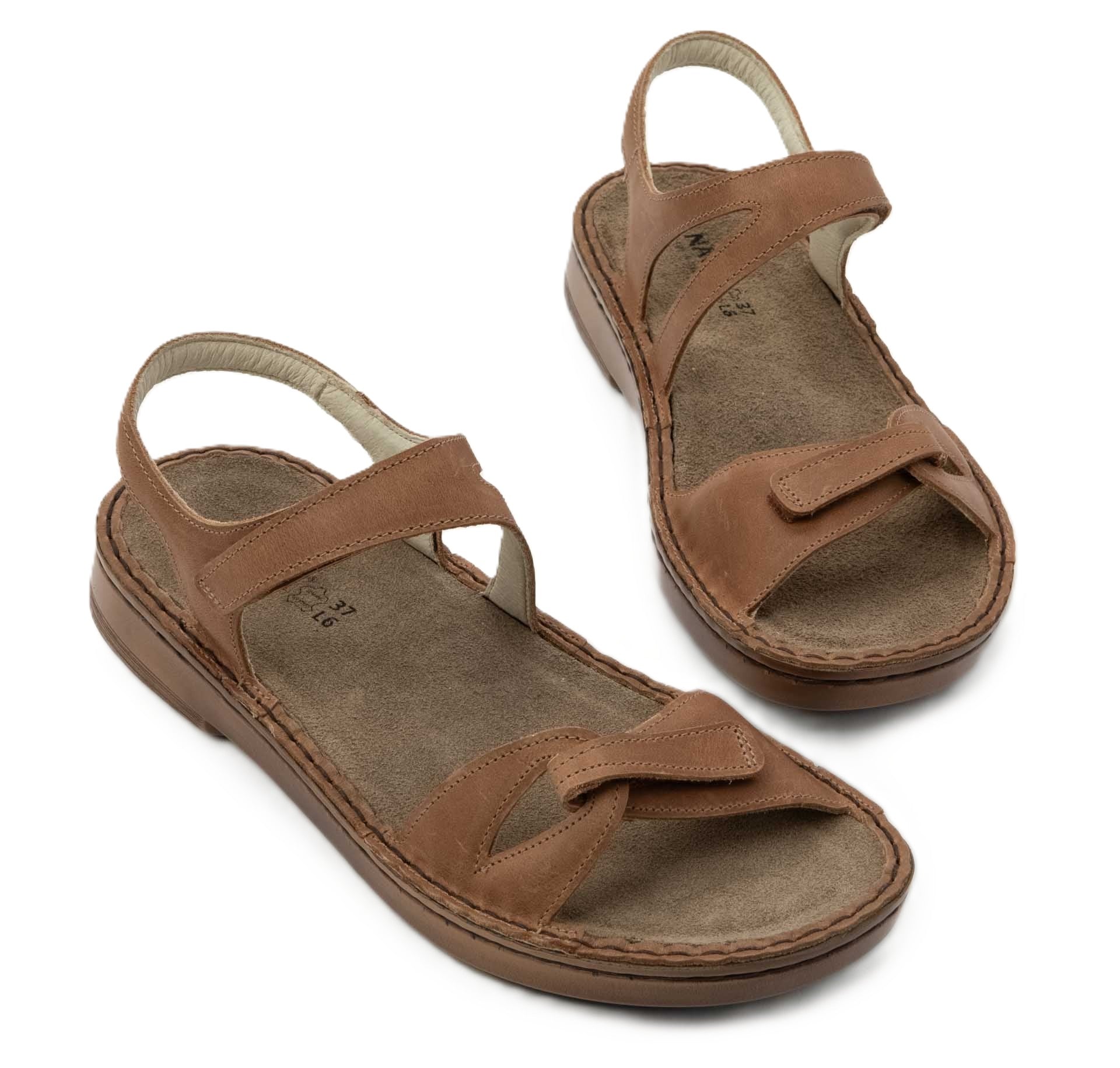 Naot Evora Sandal - Latte Brown | Removeable Footbed - Grady’s Feet Essentials - Naot