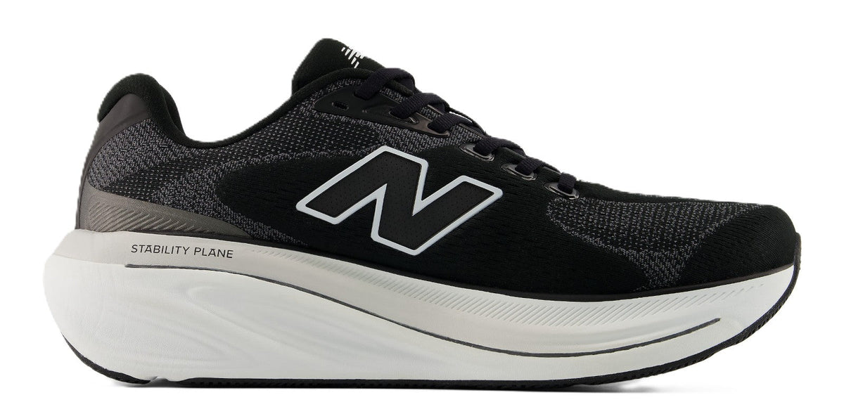 New Balance Men's Fresh Foam M8607GW Stability Shoe Black White - Grady’s Feet Essentials - New Balance