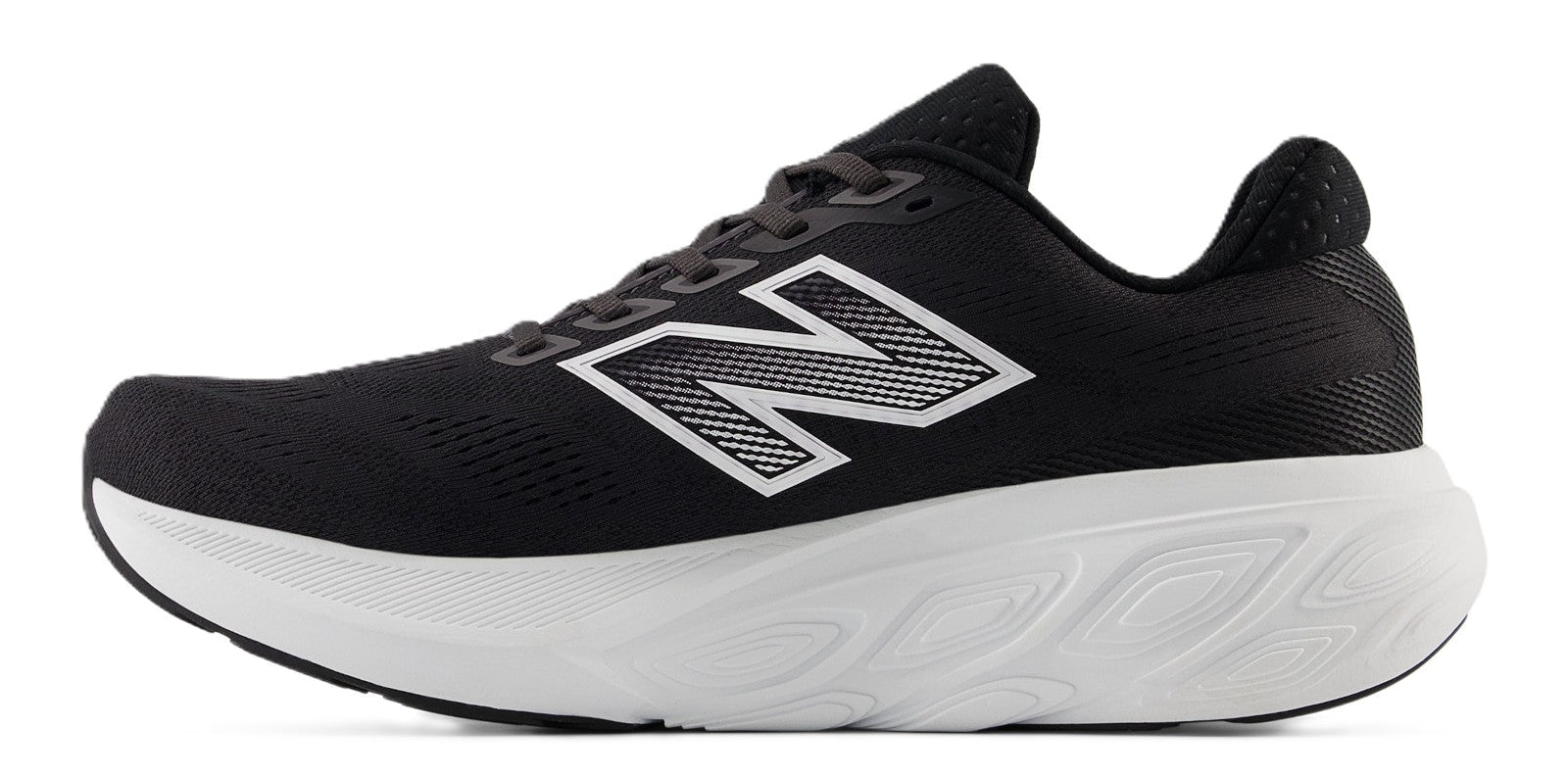 New Balance Men's Fresh Foam X 880v15 - Black with White | Walk or Run - Grady’s Feet Essentials - New Balance