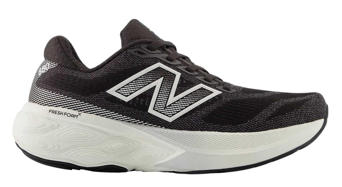 New Balance Women's Fresh Foam X 880H15 Black Cement with Sea Salt and Silver Metallic - Grady’s Feet Essentials - New Balance