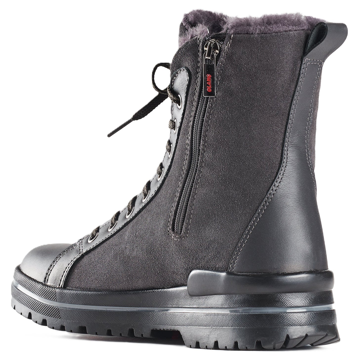 Olang Zaide Anthracite Women's Winter Boots | Warm & Waterproof with Grips - Grady’s Feet Essentials - Olang