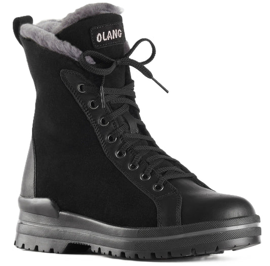 Olang Zaide Nero/Black Women's Winter Boots | Warm & Waterproof with Grips - Grady’s Feet Essentials - Olang