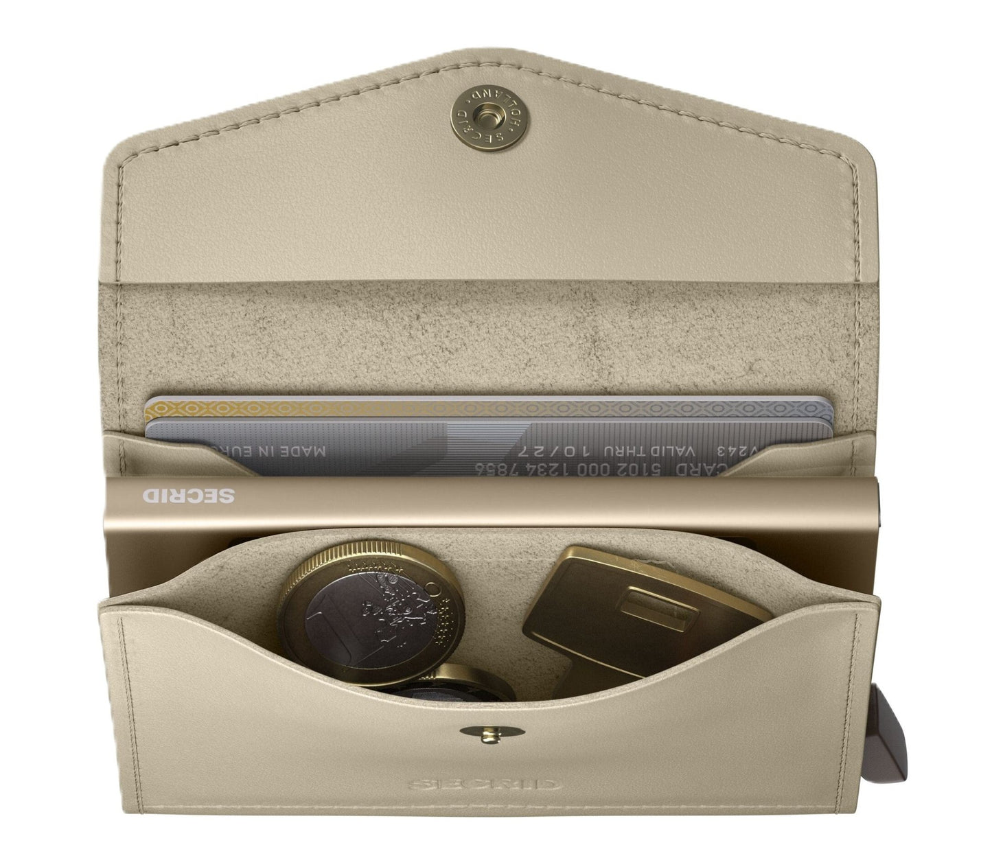Secrid Envelope Wallet - Original Latte Leather | RFID Safe - Grady’s Feet Essentials - Secrid
