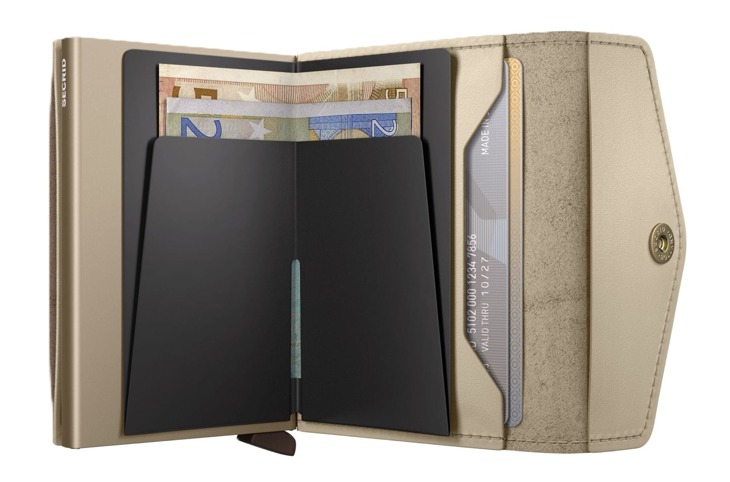 Secrid Envelope Wallet - Original Latte Leather | RFID Safe - Grady’s Feet Essentials - Secrid