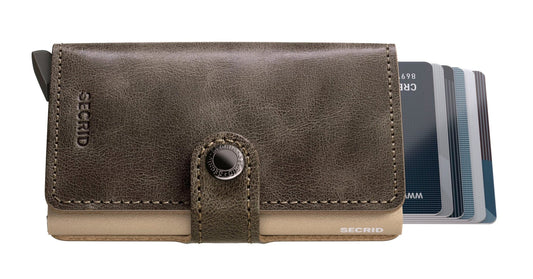 Secrid Mini Wallet Vintage Traceable Clay - Grady’s Feet Essentials - Secrid