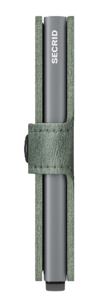 Secrid Miniwallet - Vintage Sage Leather | RFID Safe - Grady’s Feet Essentials - Secrid