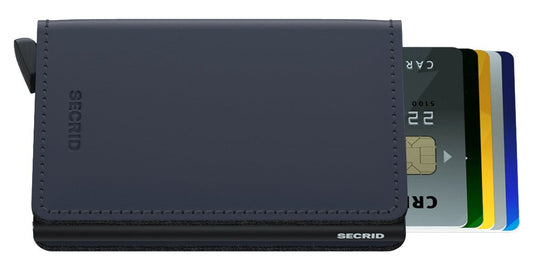 Secrid Slim Wallet Matte Night Blue - Grady’s Feet Essentials - Secrid