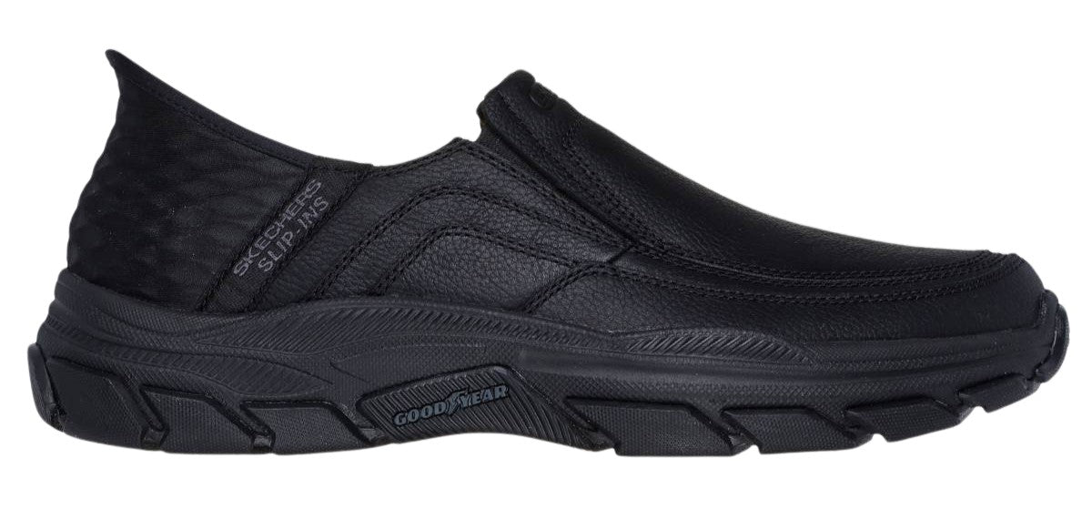 Skechers Slip - ins Men's RF: Respected - Elgin Black - Grady’s Feet Essentials - Skechers