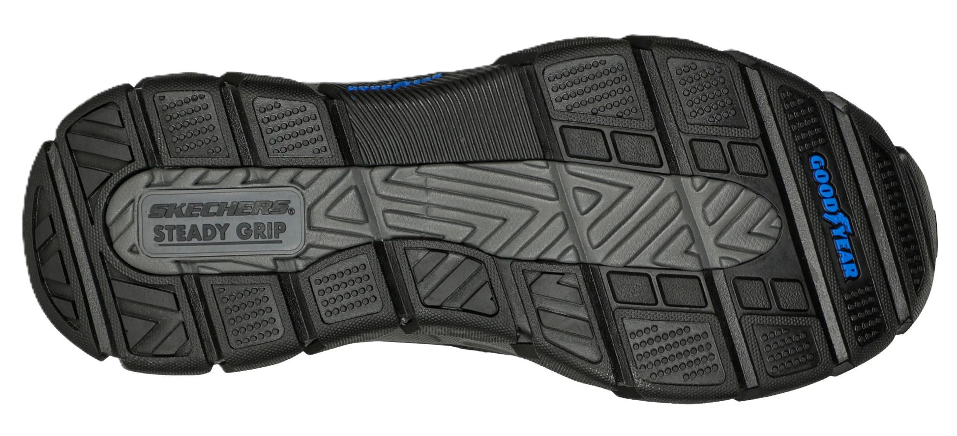 Skechers Slip - ins Men's RF: Respected - Elgin Black with Grey - Grady’s Feet Essentials - Skechers