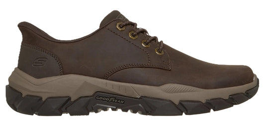 Skechers Slip-ins Men's: Santoro - Reeve Cocoa | Relaxed Fit - Grady’s Feet Essentials - Skechers