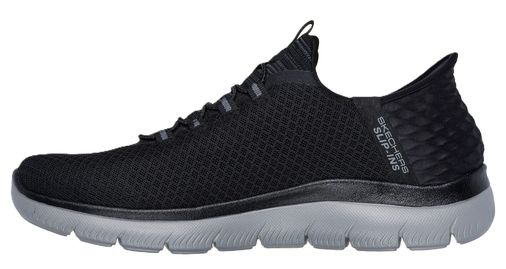 Skechers Slip - ins Men's: Summits - High Range Black Grey - Grady’s Feet Essentials - Skechers