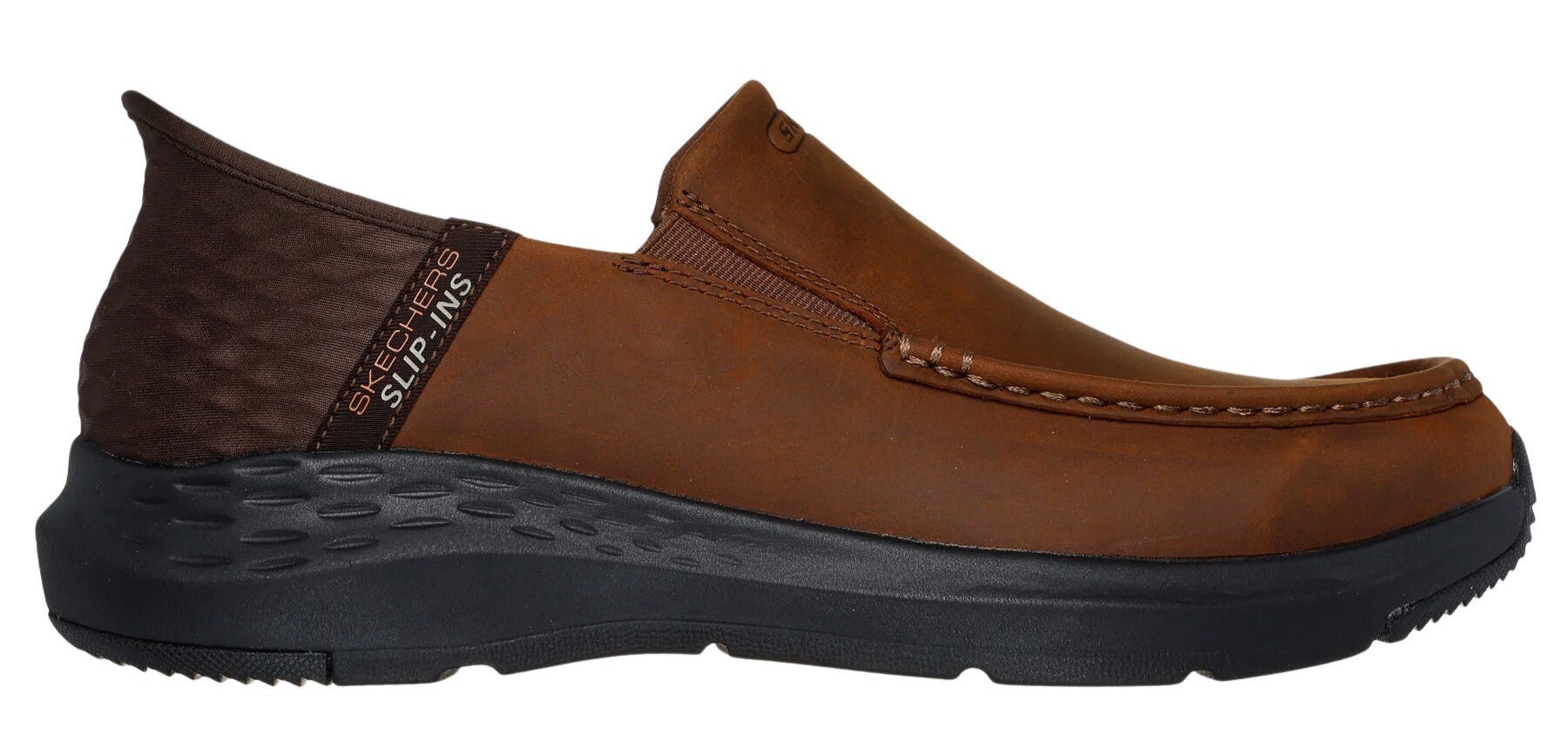 Skechers Slip - ins Relaxed Fit: Men's Parson - Oswin Brown - Grady’s Feet Essentials - Skechers