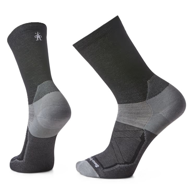 Smartwool Bike Crew Socks - Black | Zero Cushion - Grady’s Feet Essentials - Smartwool