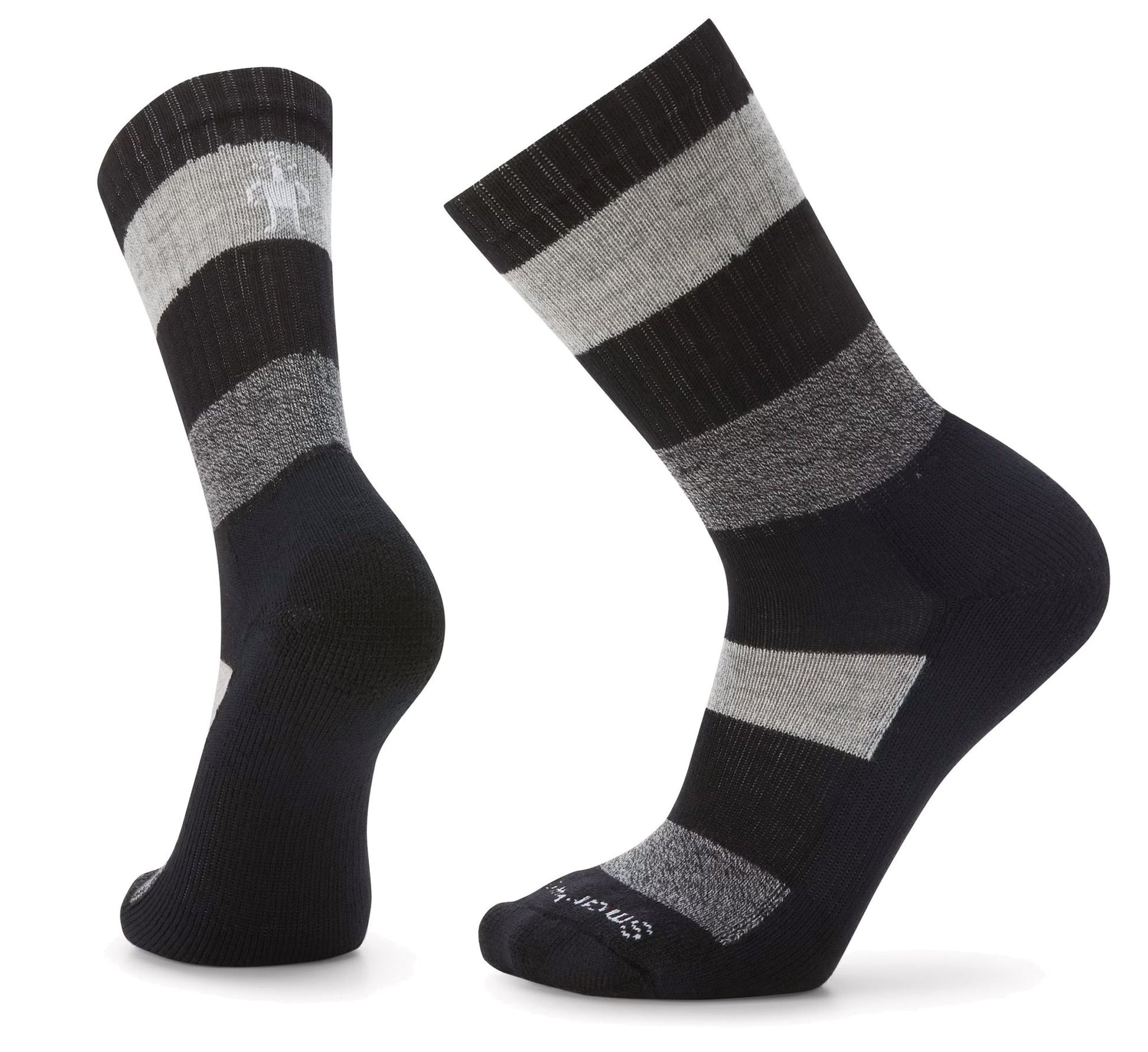 Smartwool Everyday Barnsley Sweater Crew Socks Light Cushion Black - Grady’s Feet Essentials - Smartwool