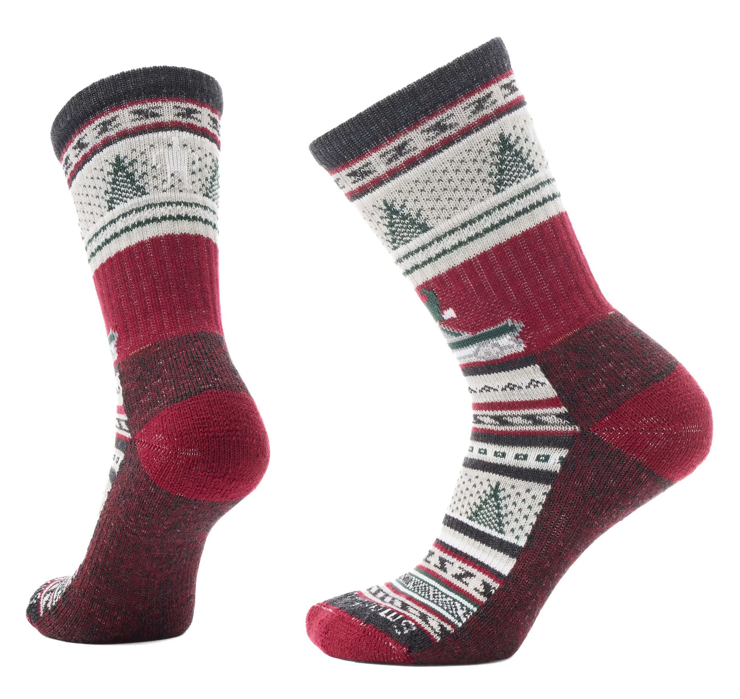 Smartwool Everyday Cozy Say It Ain't Snow Crew Full Cushion Charcoal - Grady’s Feet Essentials - Smartwool