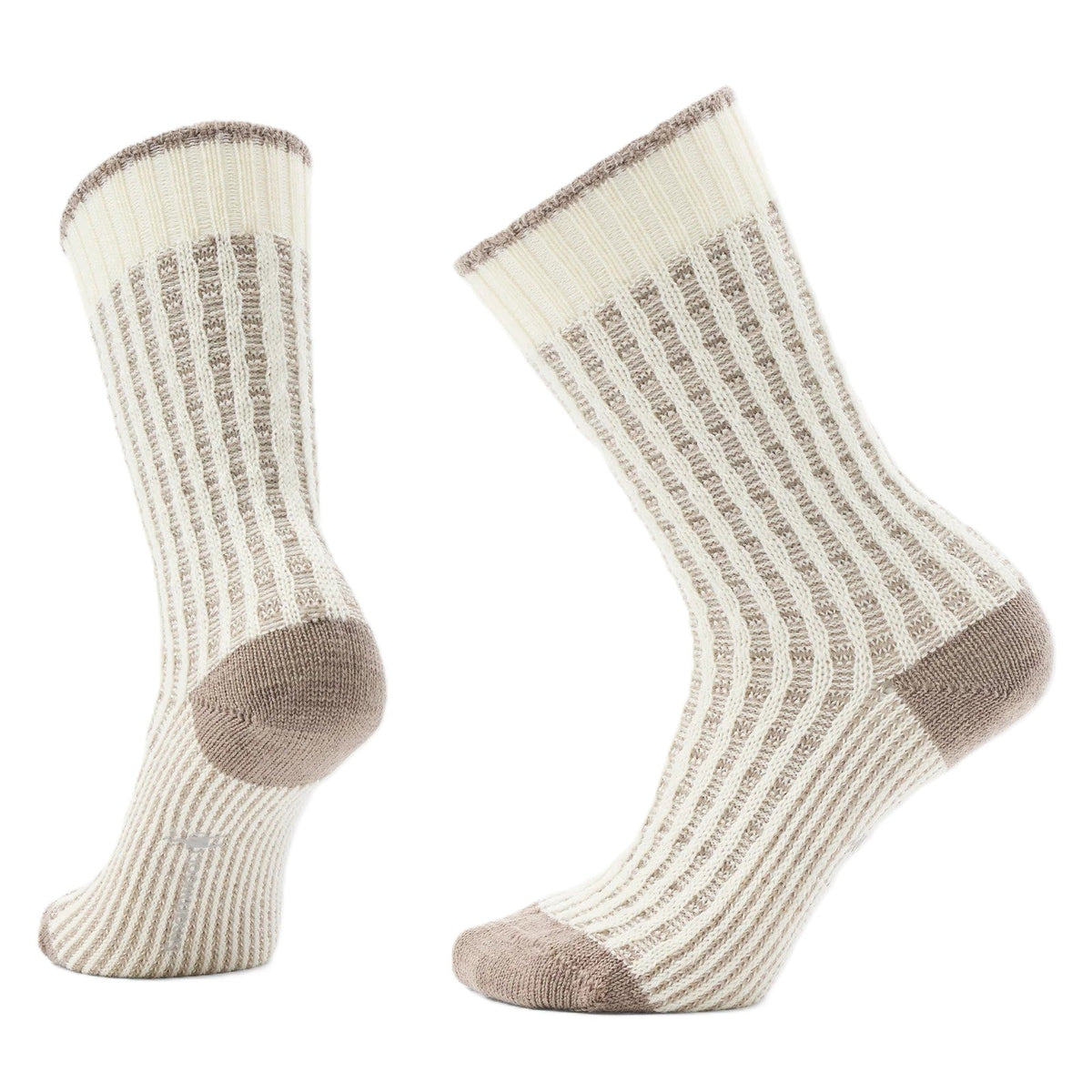 Smartwool Everyday Cozy Waffle Press Crew Socks - Natural | Light Cushion - Grady’s Feet Essentials - Smartwool