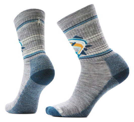 Smartwool Everyday Hookset Crew Socks - Light Gray | Light Cushion - Grady’s Feet Essentials - Smartwool