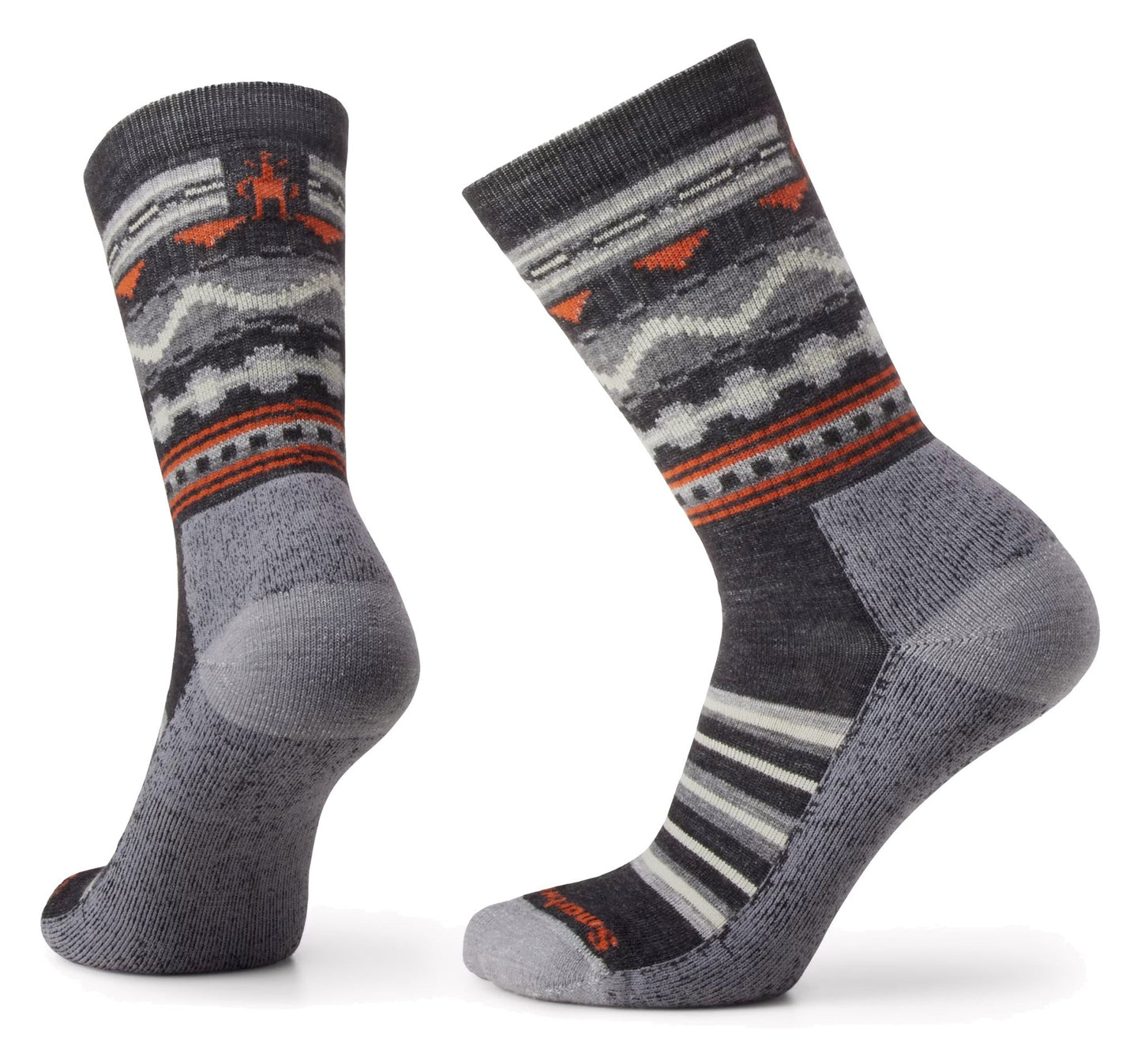 Smartwool Everyday Hudson Trail Crew Socks Light Cushion Charcoal - Grady’s Feet Essentials - Smartwool