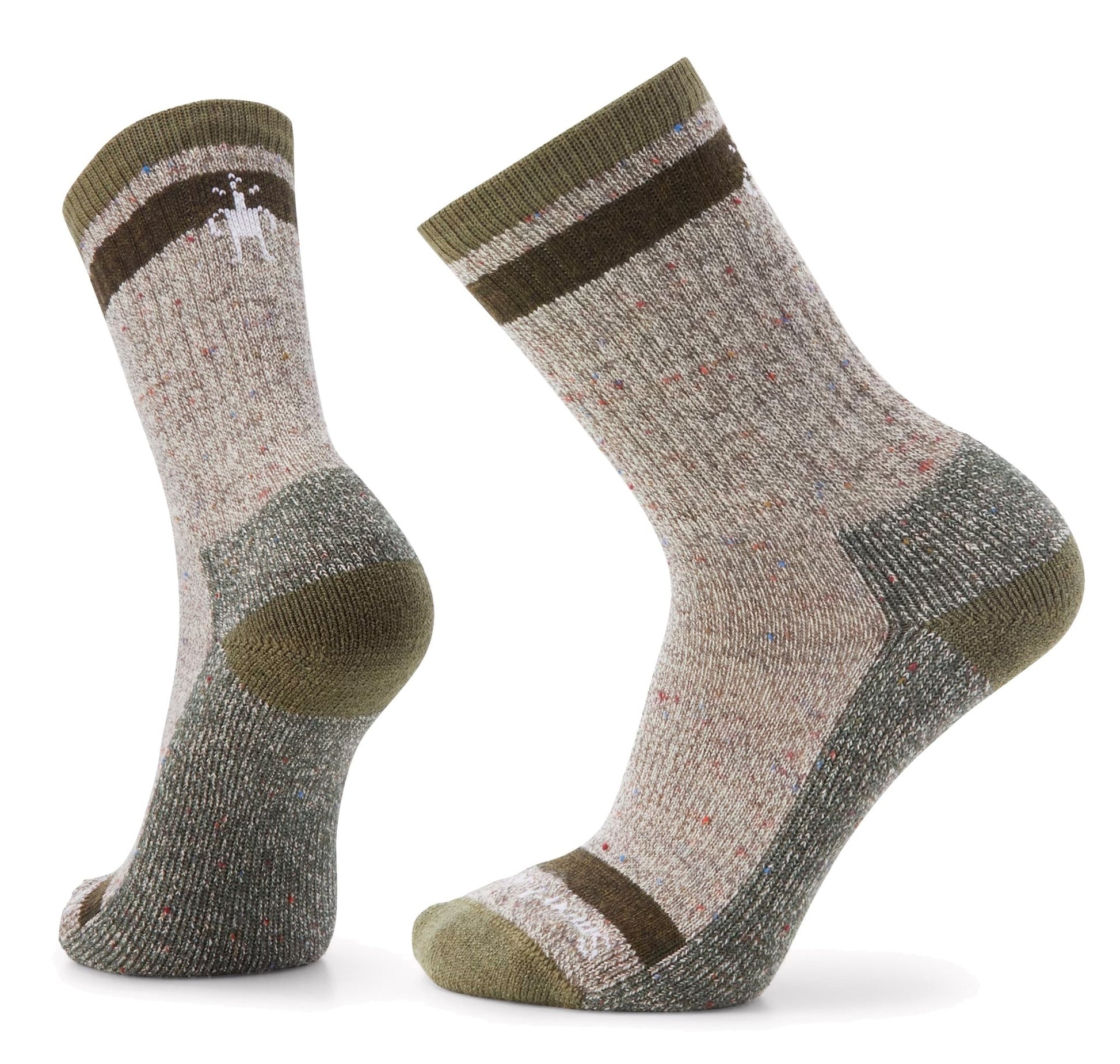 Smartwool Everyday Larimer Crew Socks Light Cushion Winter Moss - Grady’s Feet Essentials - Smartwool