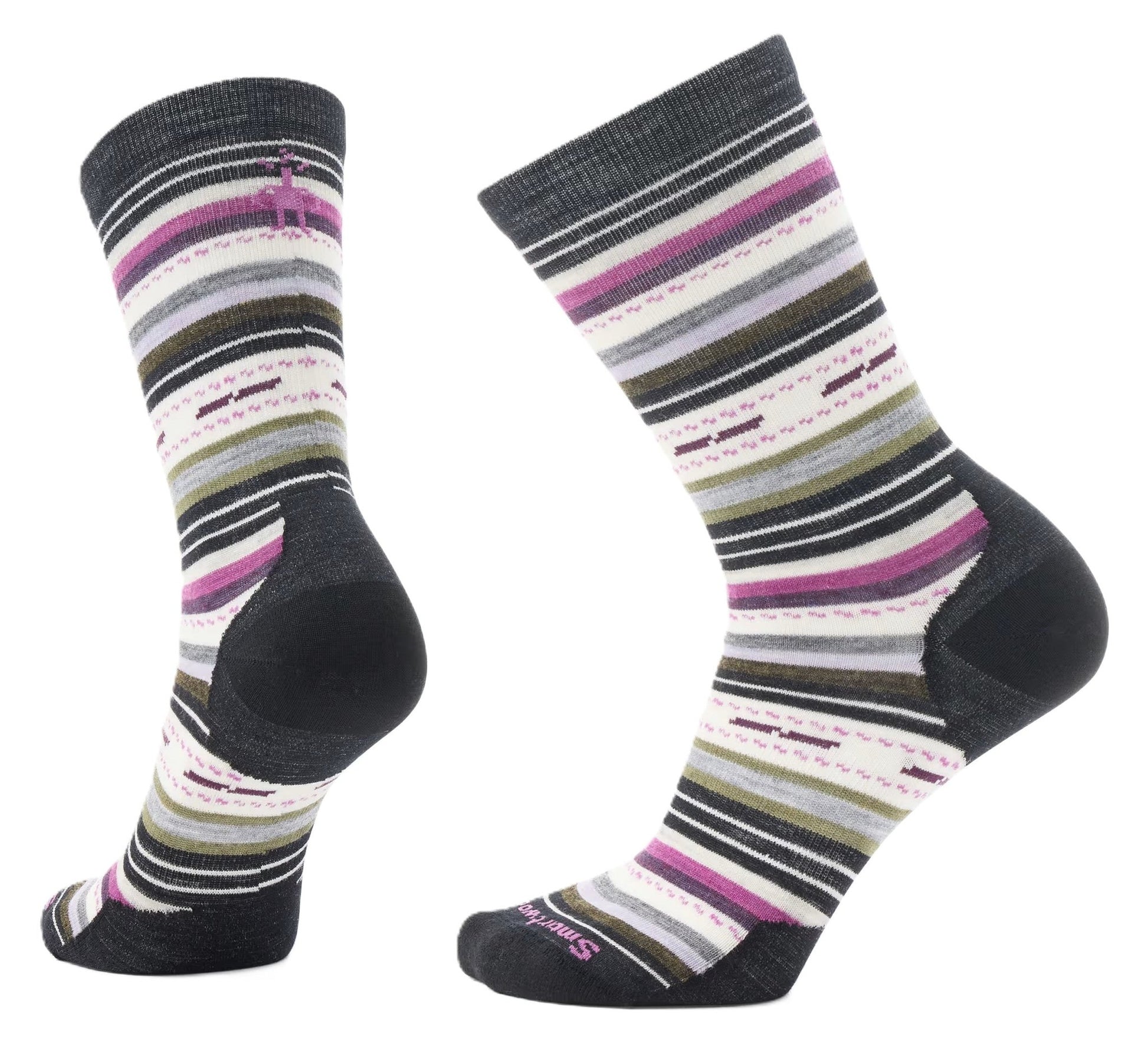 Smartwool Everyday Margarita Crew Socks - White | Zero Cushion - Grady’s Feet Essentials - Smartwool
