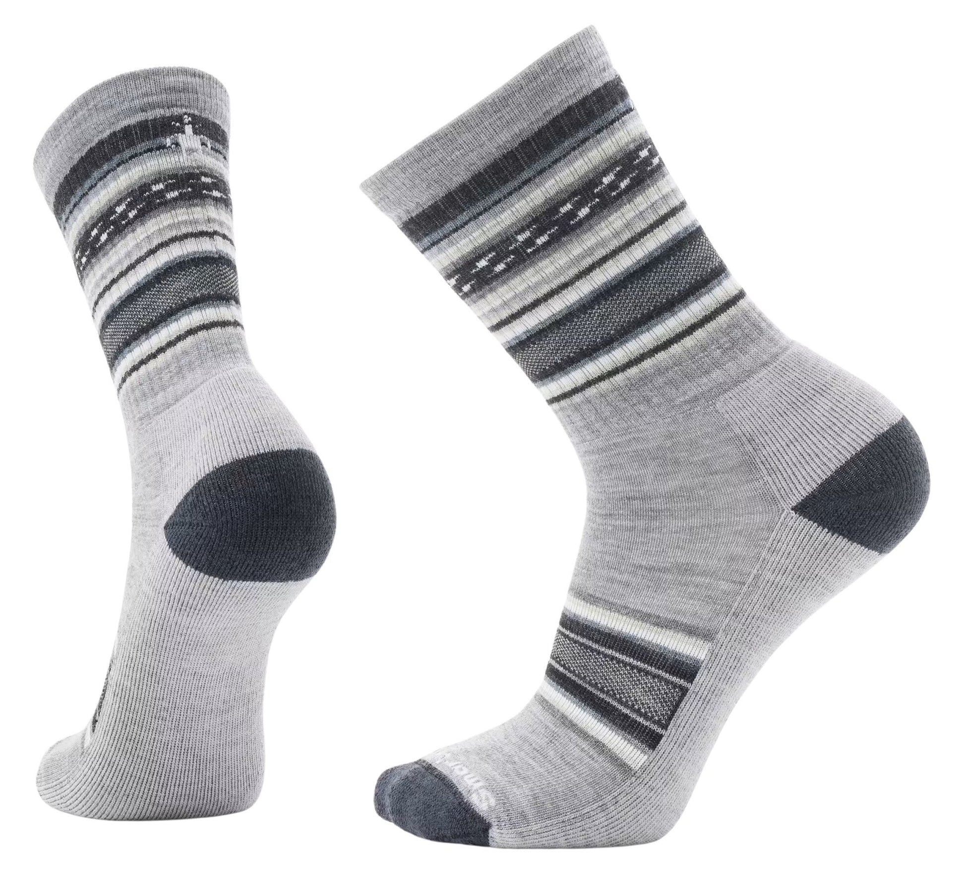 Smartwool Everyday ReGarita Crew Charcoal Light Grey - Grady’s Feet Essentials - Smartwool