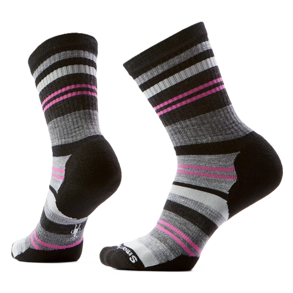 Smartwool Everyday Saturnsphere Crew Socks - Black | Targeted Cushion - Grady’s Feet Essentials - Smartwool