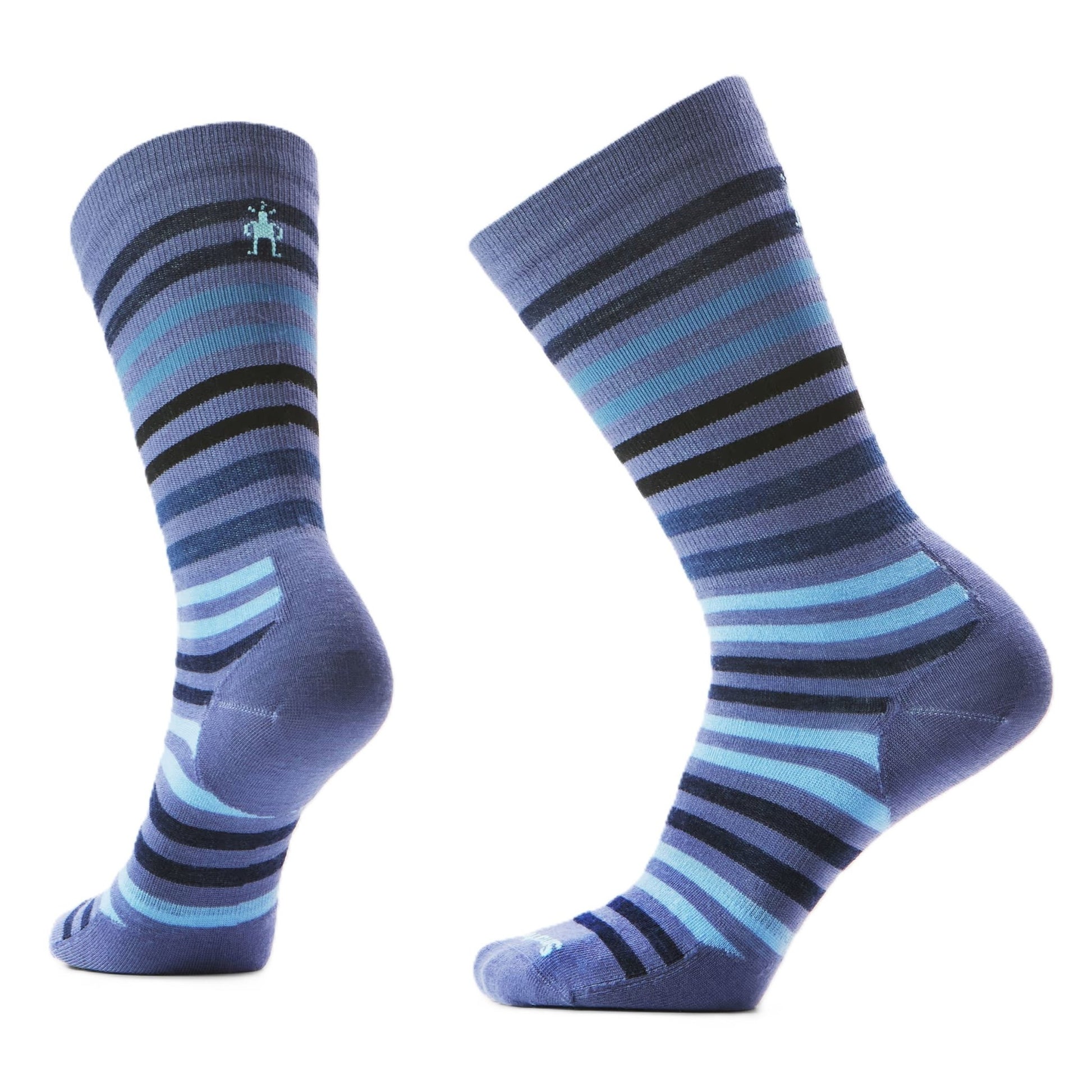 Smartwool Everyday Spruce Street Crew Socks - Nightfall Blue | Zero Cushion - Grady’s Feet Essentials - Smartwool