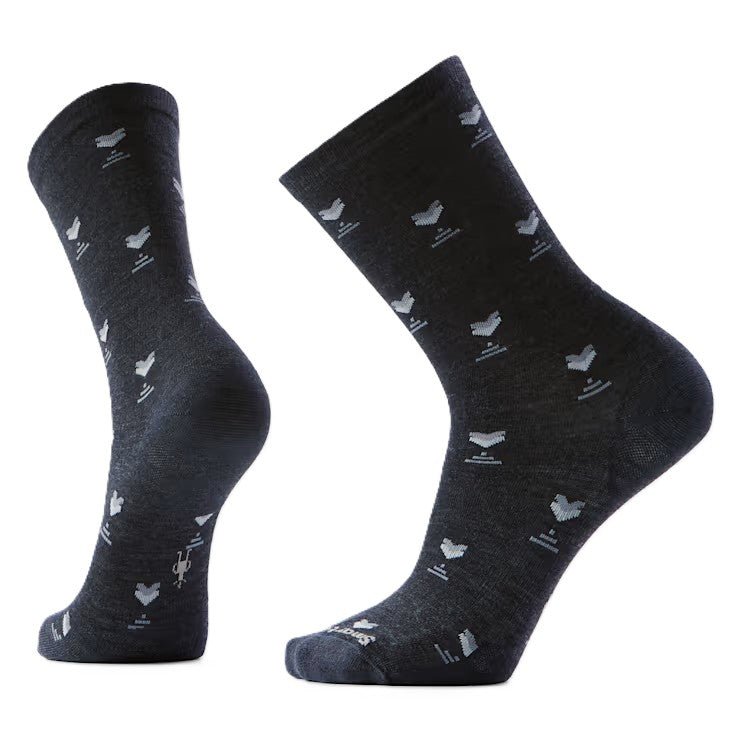 Smartwool Everyday Stout Street Crew Socks - Charcoal | Zero Cushion - Grady’s Feet Essentials - Smartwool