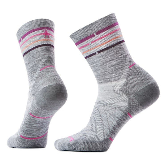 Smartwool Run Mid Crew Socks - Light Grey | Zero Cushion - Grady’s Feet Essentials - Smartwool