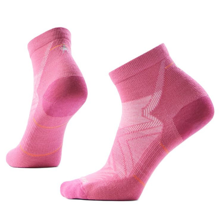 Smartwool Women's Run Ankle Socks - Garden Pink | Zero Cushion - Grady’s Feet Essentials - Smartwool