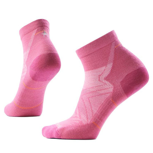 Smartwool Women's Run Ankle Socks - Garden Pink | Zero Cushion - Grady’s Feet Essentials - Smartwool