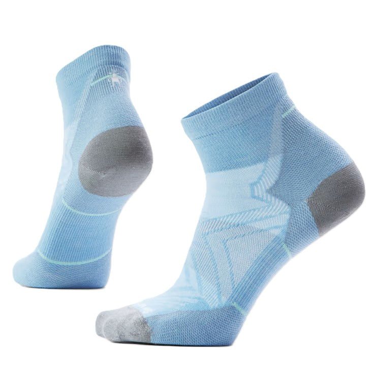 Smartwool Women's Run Ankle Socks - Serene Blue | Zero Cushion - Grady’s Feet Essentials - Smartwool