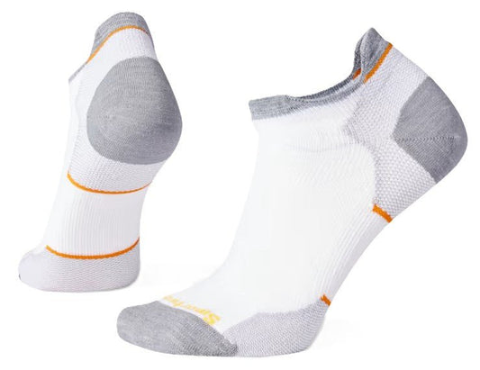 Smartwool Women's Run Low Ankle Socks Zero Cushion White - Grady’s Feet Essentials - Smartwool