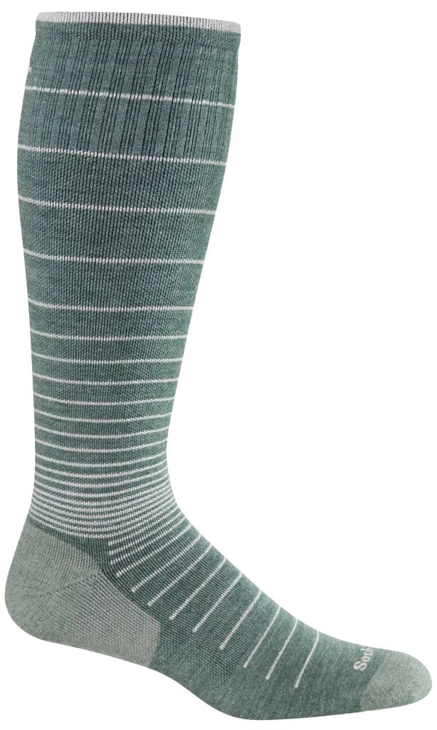 SockWell Women's Circulator | Moderate Graduated Compression Socks Juniper - Grady’s Feet Essentials - SockWell