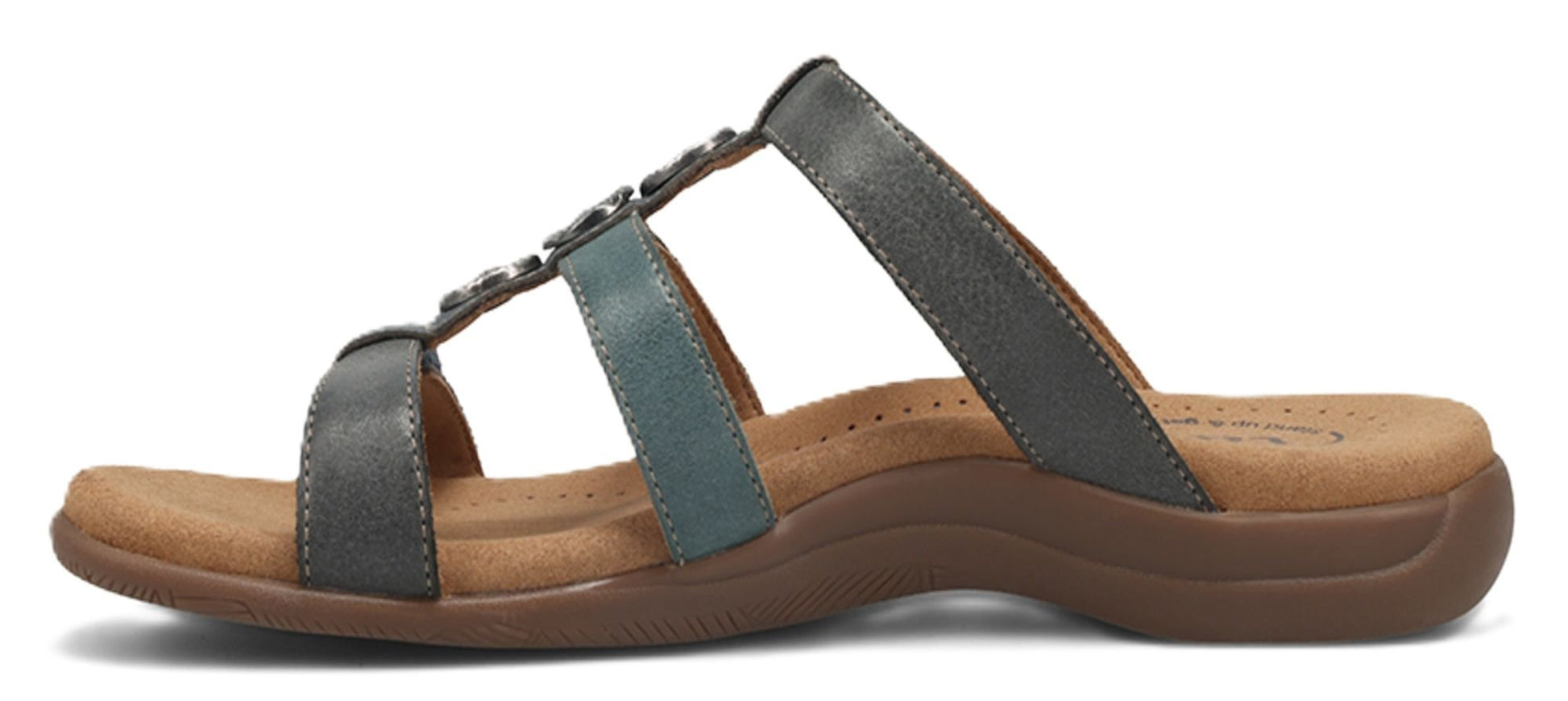 Taos Prize 4 Sandals - Blue Multi Leather - Grady’s Feet Essentials - Taos