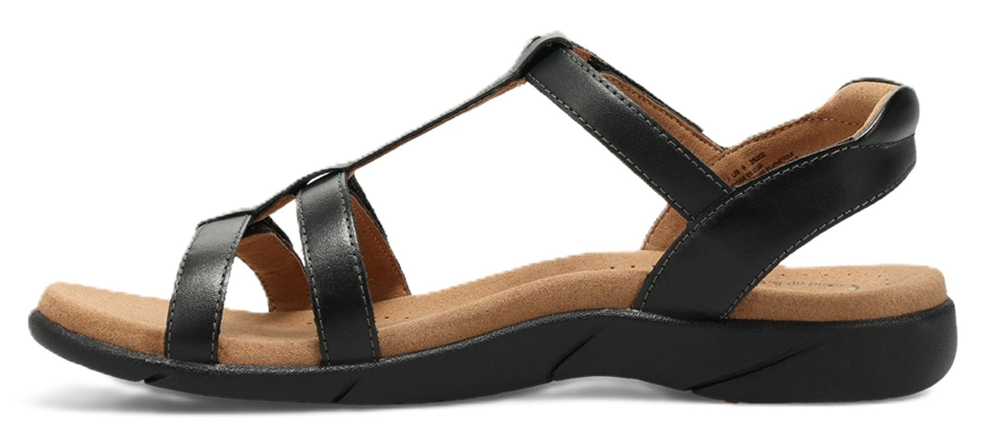 Taos Trophy 2 Sandals - Black Leather - Grady’s Feet Essentials - Taos