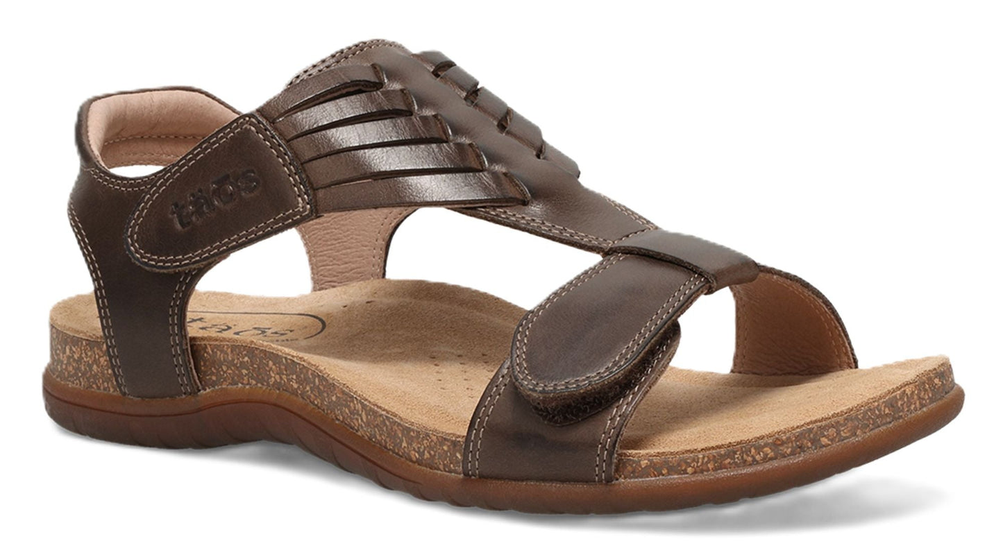 Taos Wonderful Women's Sandal - Mocha Leather | Adjustable Straps - Grady’s Feet Essentials - Taos