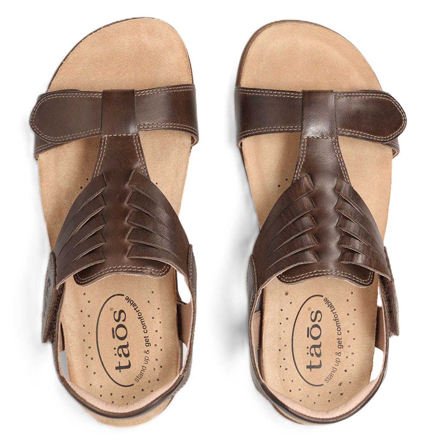 Taos Wonderful Women's Sandal - Mocha Leather | Adjustable Straps - Grady’s Feet Essentials - Taos