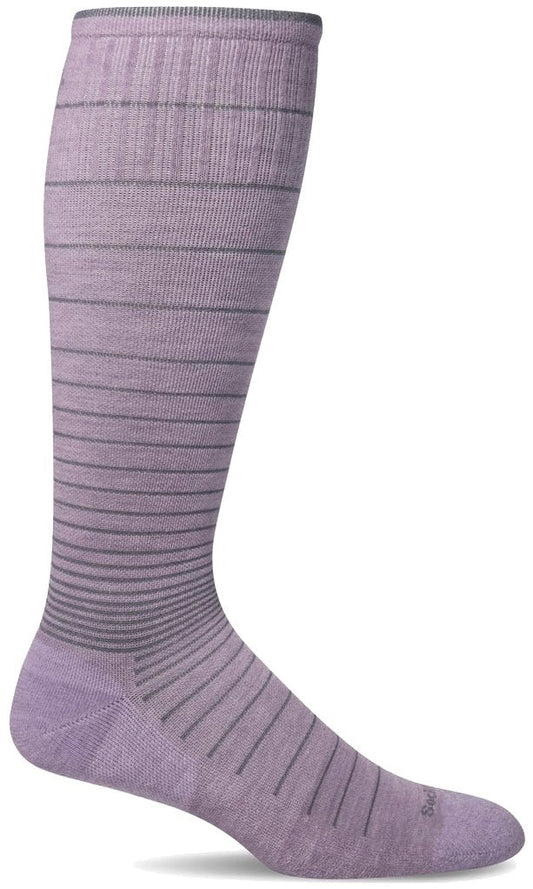 Women's Circulator | Moderate Graduated Compression Socks Lavender - Grady’s Feet Essentials - SockWell