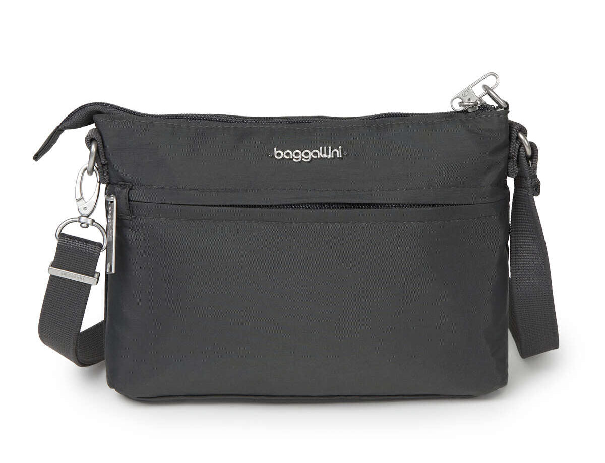 Baggallini Memento Crossbody Bag Charcoal - Grady’s Feet Essentials - Baggallini