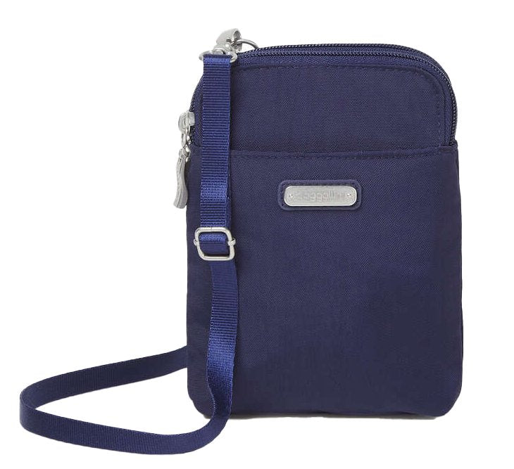 Baggallini Take Two RFID Bryant Crossbody French Navy - Grady’s Feet Essentials - Baggallini