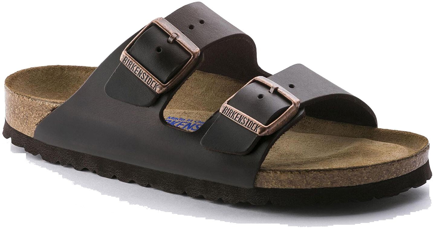 Birkenstock Arizona Brown Amalfi Leather Soft Footbed - Grady’s Feet Essentials - Birkenstock