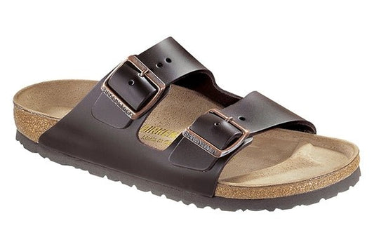 Birkenstock Arizona Dark Brown Leather Original Footbed - Grady’s Feet Essentials - Birkenstock