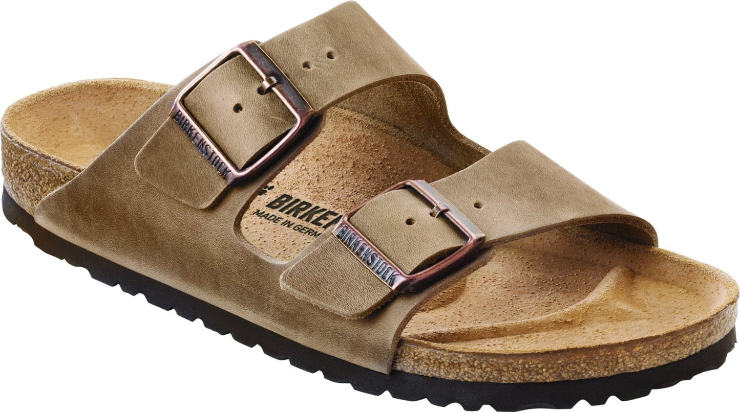 Birkenstock Arizona Tobacco Oiled Leather Original Footbed - Grady’s Feet Essentials - Birkenstock