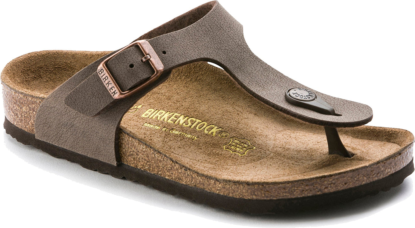 Birkenstock Gizeh Kids Mocha Birko Flor Original Footbed - Grady’s Feet Essentials - Birkenstock